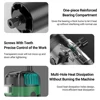 800W Electric Trimmer 33000RPM Woodworking Compact Wood Router Tool Copper Motor 6-Speed Adjustable DIY Milling Trimming Machine 6