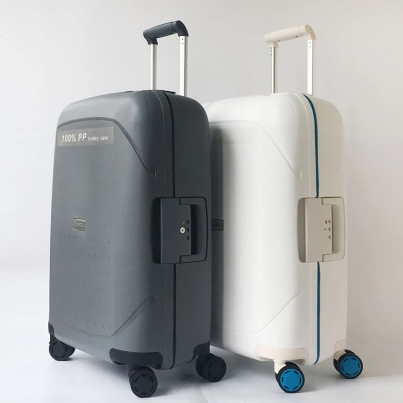 

Carrylove 20"24"28“ Inch Women Large Trolley Luggage Baggage Spinner Vintage Suitcase For Traveling