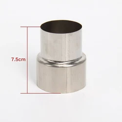 굴뚝 라이닝 연결용 연도 라이너 감속기, 단단한 파이프, 스테인레스 스틸, 석조 굴뚝, Φ110mm, Φ50mm, Φ60mm, Φ50mm