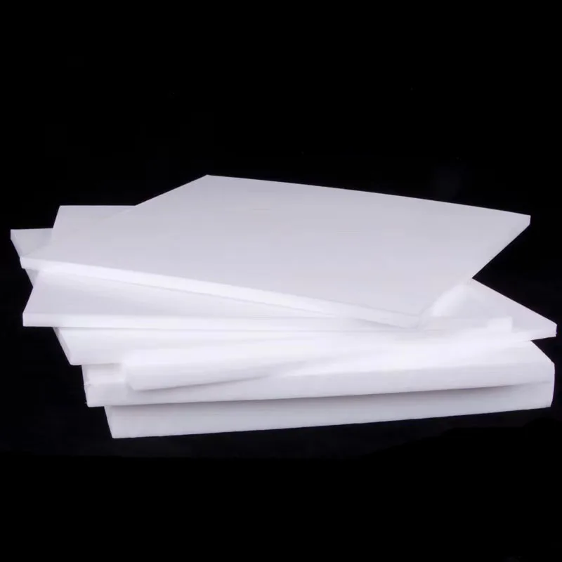 Thickness 0.3/1/3/5/8/10mm PTFE Sheet PTFE Plate Board Block Polytef Plate Anti-Corrosion