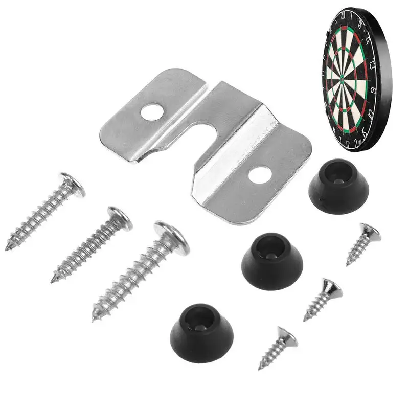 

U Bracket For Dartboard Metal Mounting Hardware For Dart Board Stable Mounting Set With U-Shaped Groove For Hardware Kit