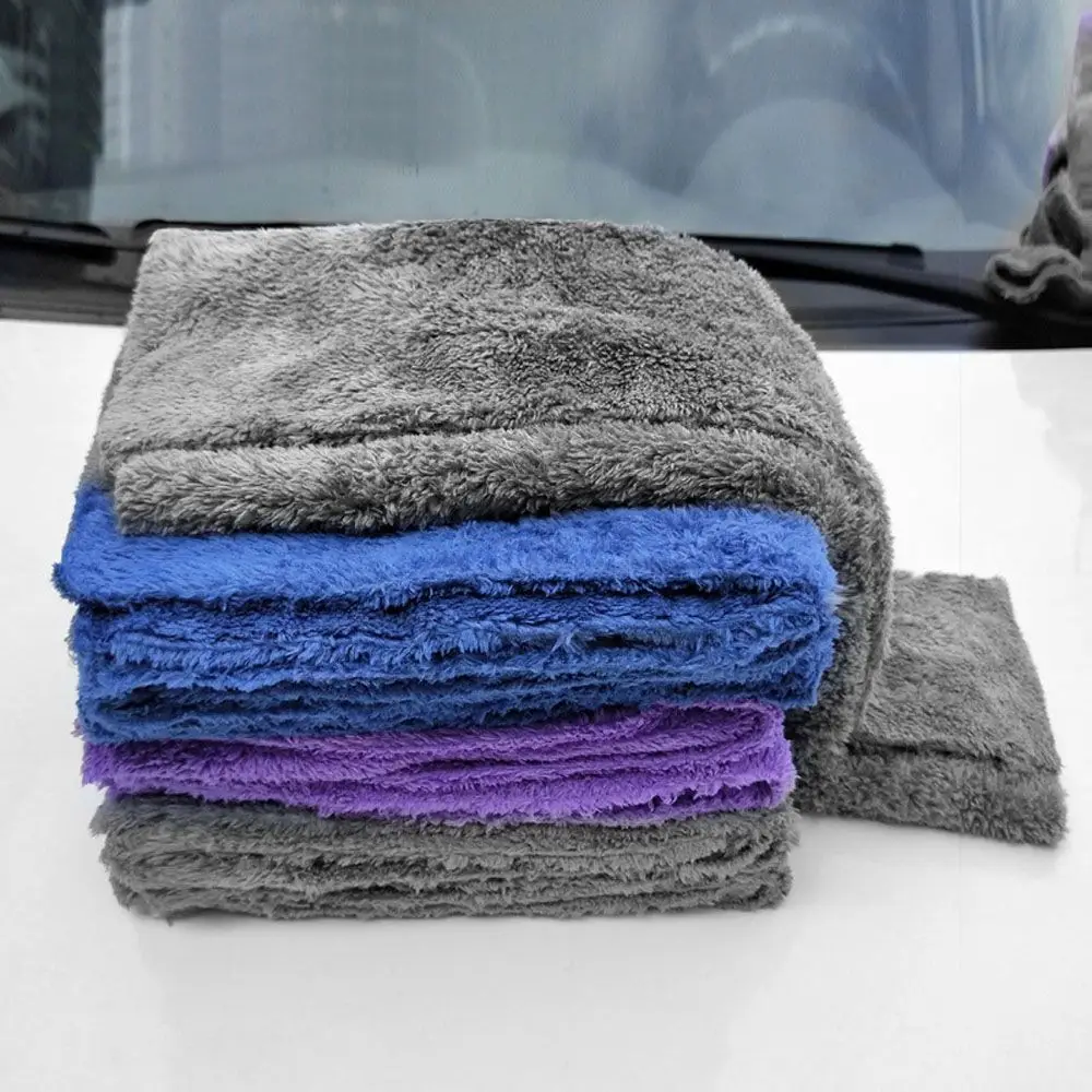 40X40CM Super Absorbent Car Care Wash Cleaning Cloth Microfiber Towel Ultra Soft Car Polishing Plush Washing Drying Towel towel cleaning cloth polishing cloth microfiber wash towel microfiber towel cleaning cloth