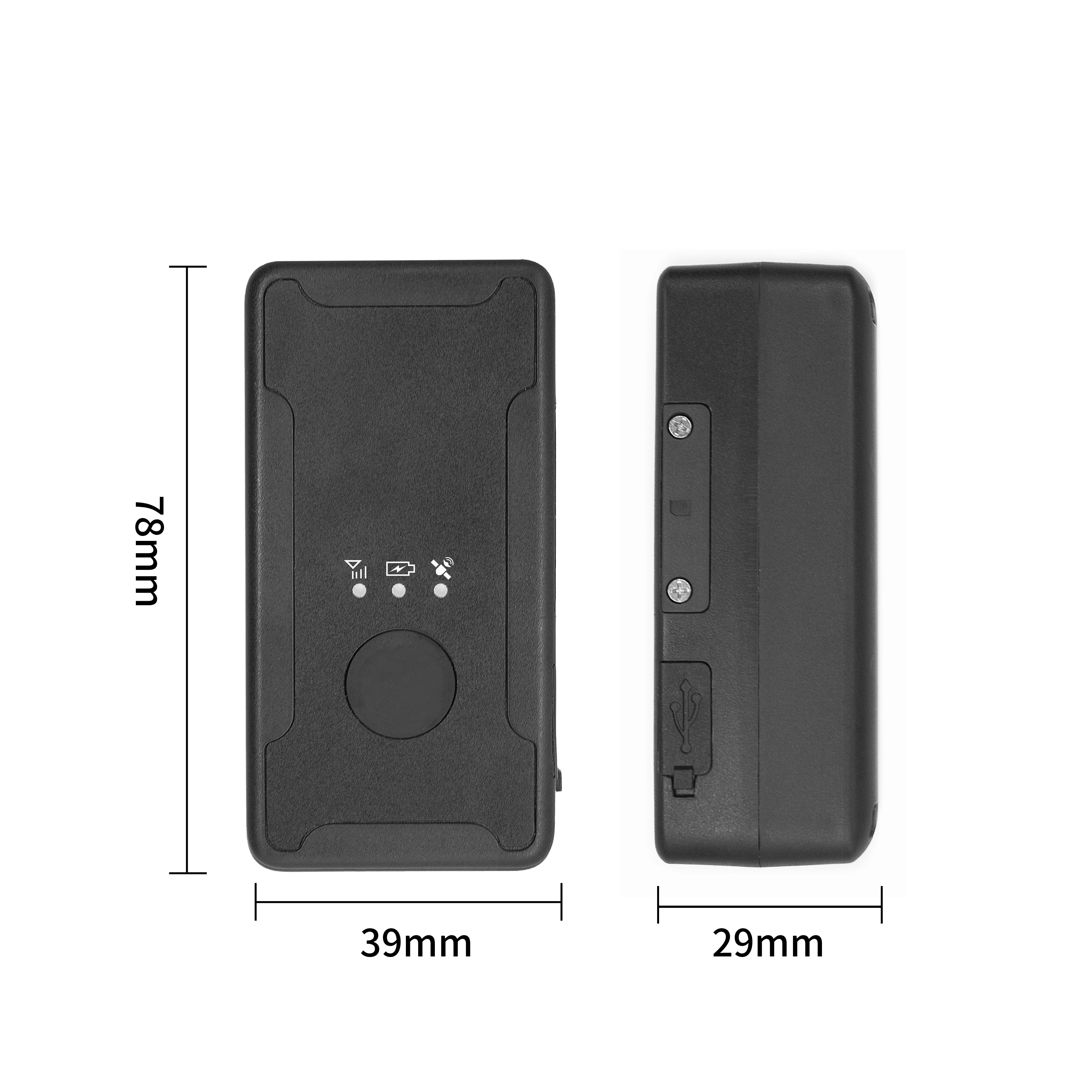 Mini Waterproof Builtin Battery GSM GPS tracker 4G WCDMA device GT-909 for Car Motorcycle Vehicle Remote Control Free Web APP