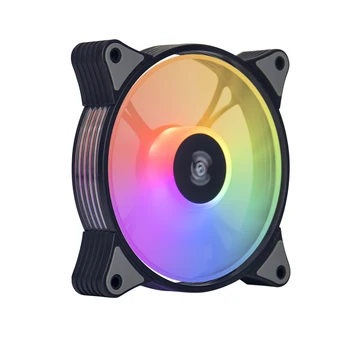 Aigo AR12 120mm PC Gamer Computer Case Fan RGB 12v Heatsink Aura Sync Cooler Argb Silent Controller Kit Fan Cooling Ventilador 4
