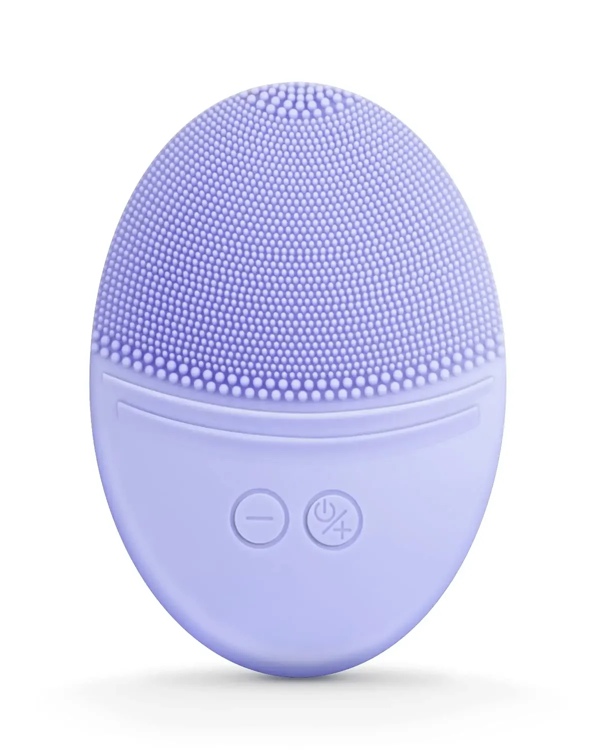 Facial Cleansing Brush Made with Ultra Hygienic Soft Silicone, Waterproof Sonic Vibrating Face Brush for Deep Cleansing, Gentle