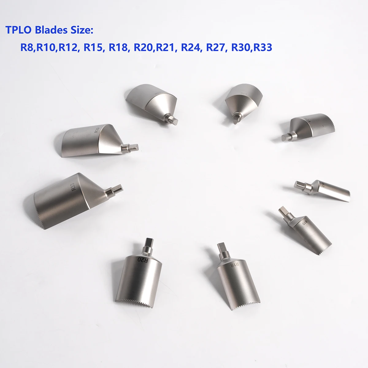TPLO Saw Blade Dog Cat Pet Veterinary Bone Saw Animals Surgical Instruments for Vet Orthopedics Power Tools Accessories