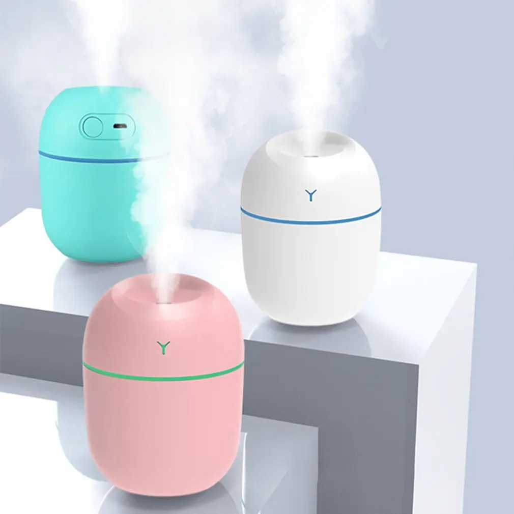 

220ml Mini USB Ultrasonic Air Humidifer Aroma Essential Oil Diffuser Mist Maker Car Aromatherapy Humidifiers Colorful Lights