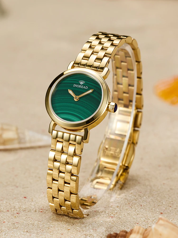 INGREAD original design women's watch 316 stainless steel simple temperament waterproof 300M time watch waterproof sapphire