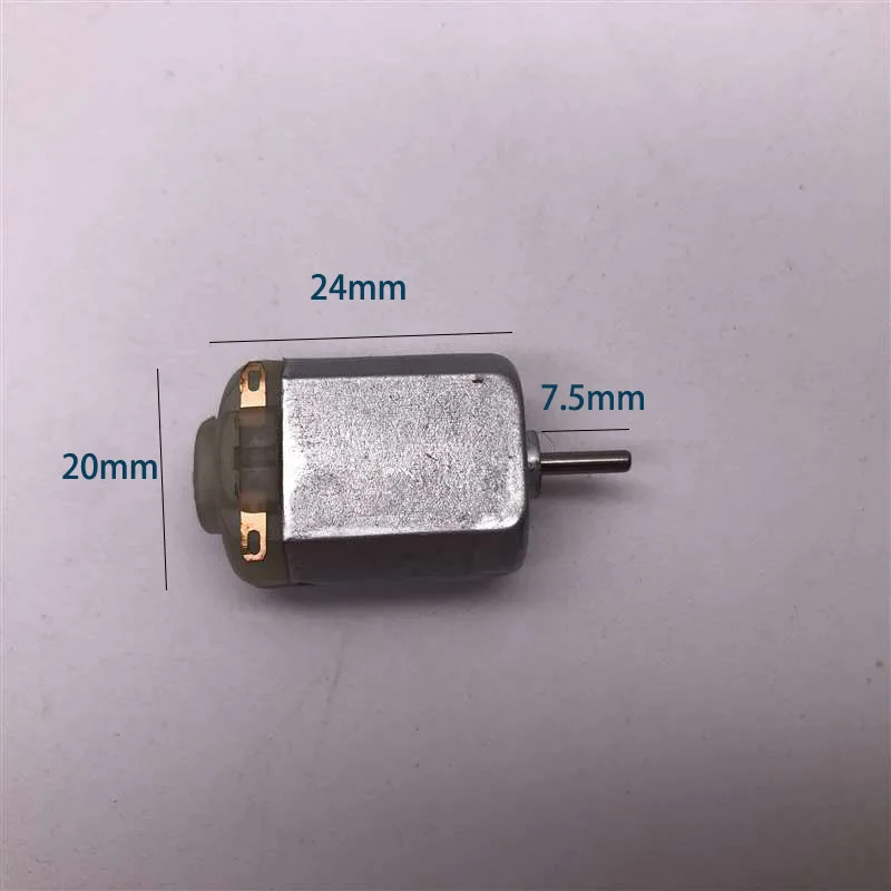 미니 전기 모터 마이크로 DC 3V 0.2A 고속 자기 마사지기 DIY 장난감 스마트 자동차 팬 DC 모터 개조용