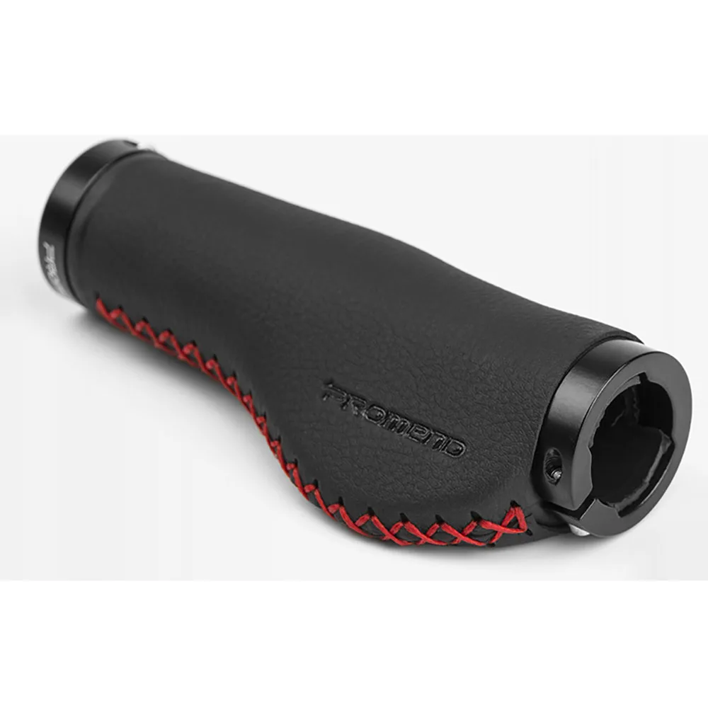 Leather Grip Handgrip Promend PROMEND GR-502 Bicycle Handle Set