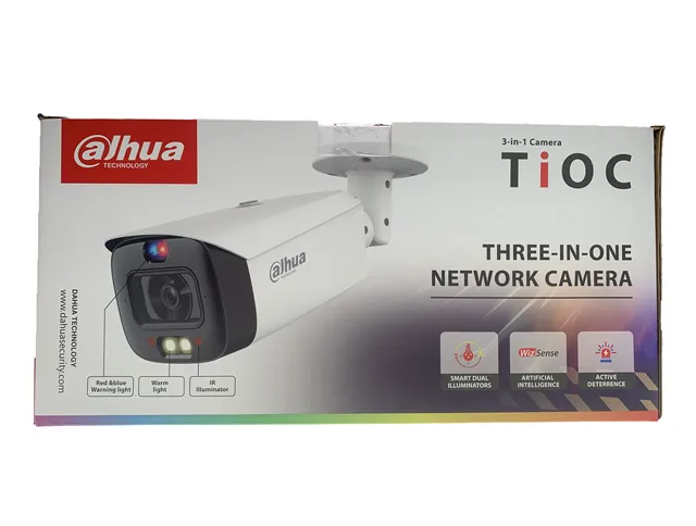 Dahua Original IPC-HFW3849T1-ZAS-PV-S4 8MP Smart Dual Light Active Deterrence Vari-focal Bullet Zoom WizSense Network Camera 2