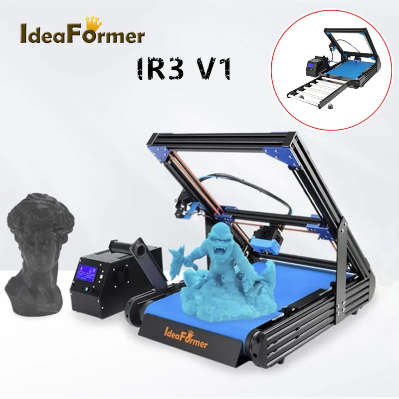 Ideaformer Ir3 V1 3d Printer Fdm 250*250mm Infinite Zaxis Printing