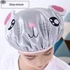 NEW Cute Baby Bath Shower Cap Adjustable Kids Infant Girl Boy Ear Protection Shampoo Cap Children Hair Wash Hat Head Cover 5