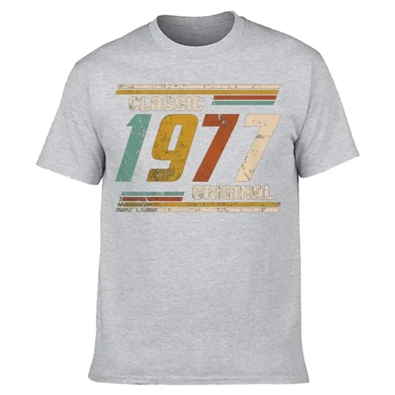 الجدة رهيبة خمر الكلاسيكية 1977 طباعة نمط تي شيرت الشارع الشهير قصيرة الأكمام هدايا عيد الميلاد الصيف نمط تي شيرت الرجال