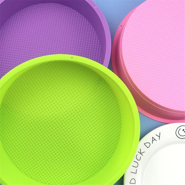 Round Silicone Cake Mold 4 6 8 10 Inch Silicone Mould Baking Forms Fondant  Silicone Baking Pan For Pastry Cake Wax Pot Bowl - AliExpress