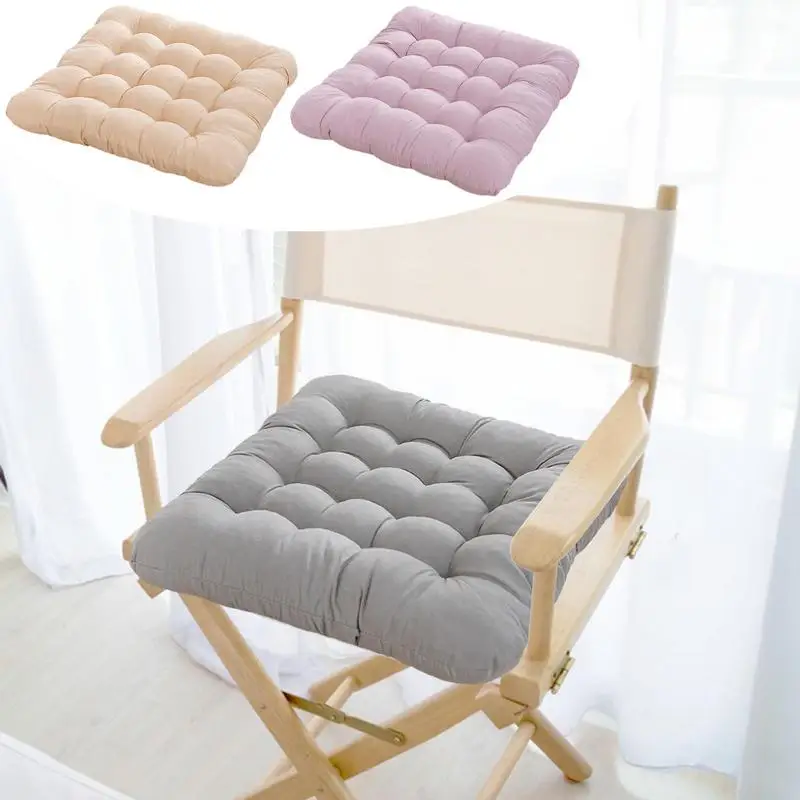 

Dining Room Chair Cushions Multicolour Sitting Waist Chair Pads Comfortable Multipurpose Throw Square Biscuit Shape Sofa Pillows