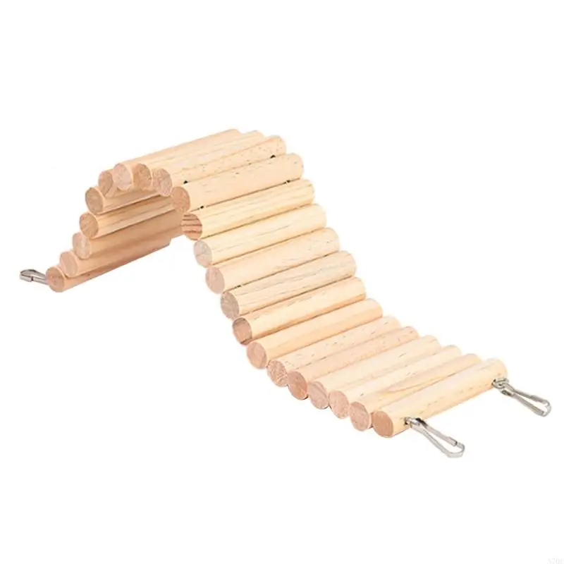 Small Pet Climbing Ladder Bendable Tunnel Gerbil Suspension Bridge