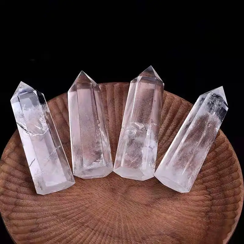 1pcs Brazilian Natural Quartz Crystal White Crystal