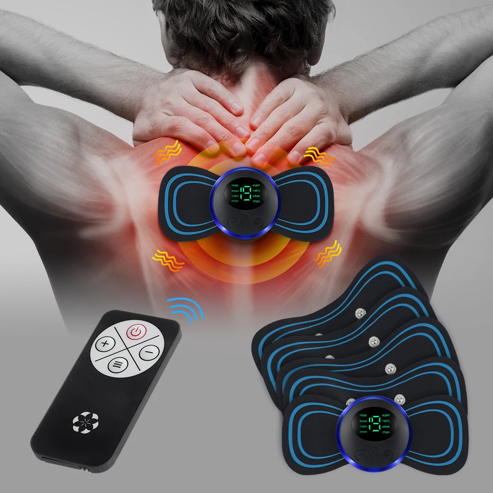 Portable Rechargeable Electric Neck Massager for Muscle Relax