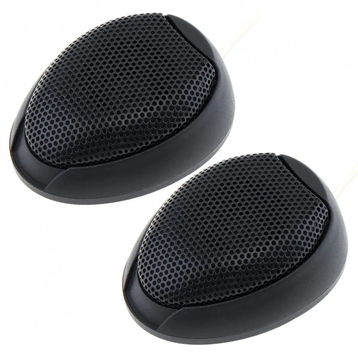 2pcs 1000W TW-106 Black High Efficiency Mini Dome Tweeter Speakers 18c Metal Stereo Loudspeaker for Car Audio Systems