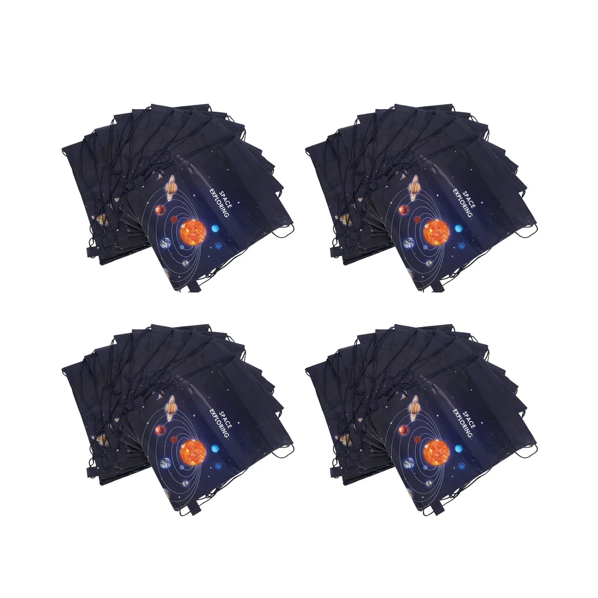 

40 шт., нетканые сумки для детских подарков