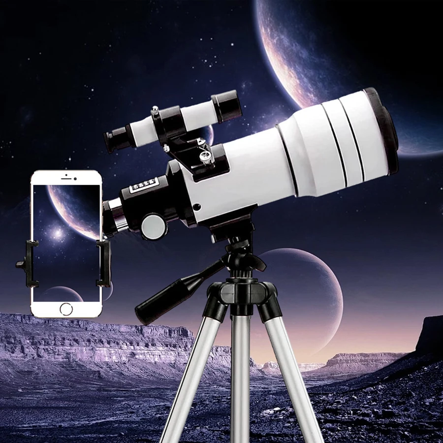 30070 Astronomy Telescope 15-150x Zoom Professional Telescope Suitable for Hiking To Explore The Universe