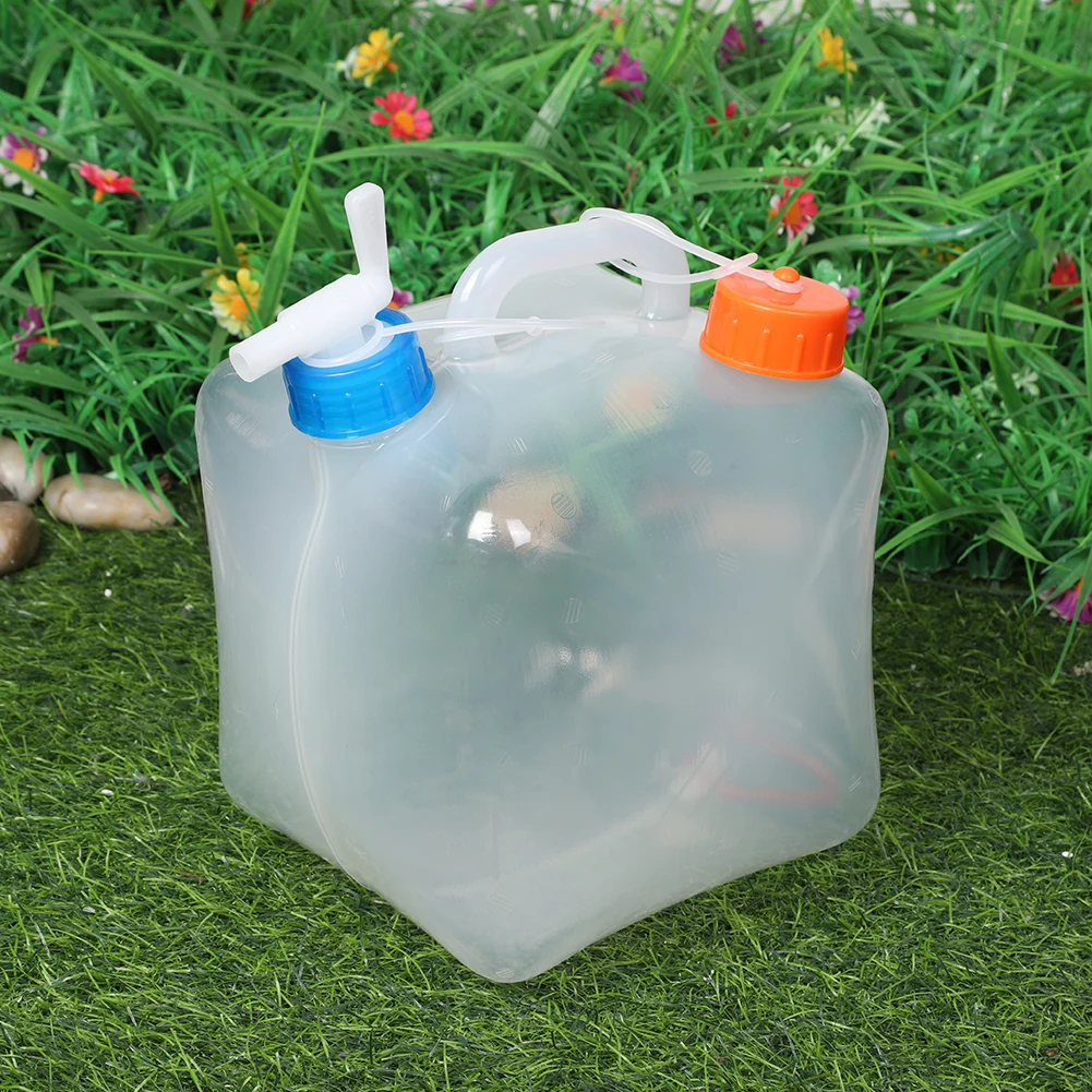 Drinking Water Canister 20/10/5L Portable Folding Water Bag Outdoor Camping Bucket Storage Jug For Fishing Hiking Travel