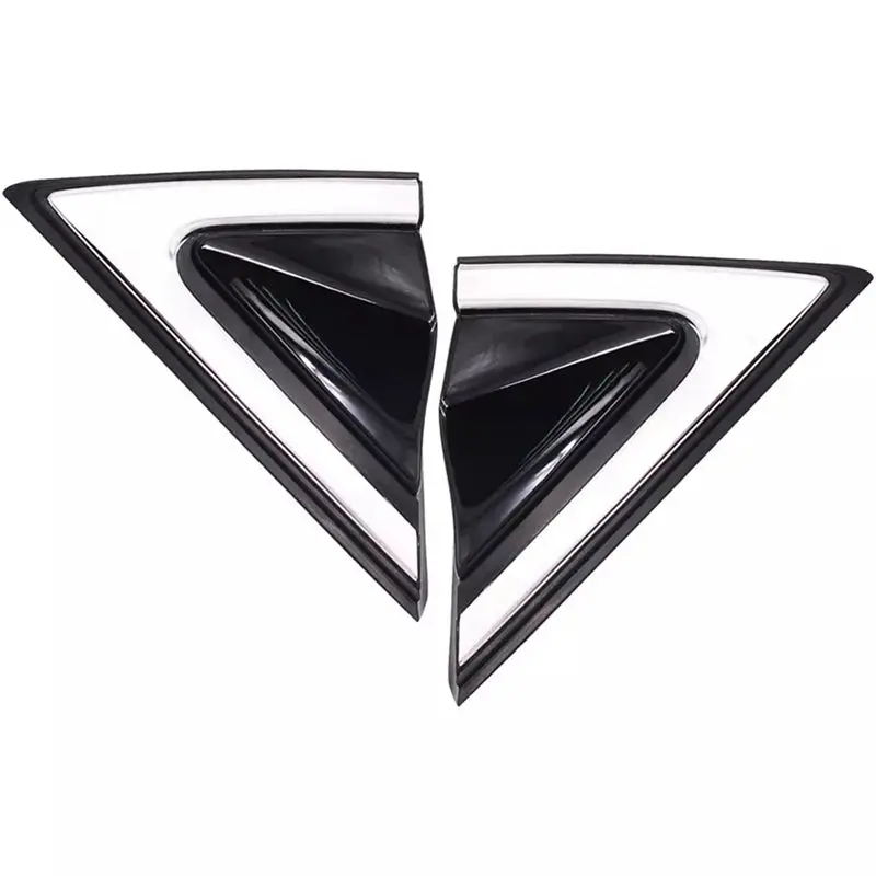 산타페 2013-2019년 스트릭트 카 드라이버 펜더 코너 크롬 몰딩