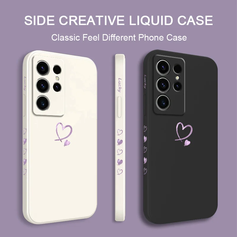 Phone Case for Samsung Galaxy S25 S24 S23 S22 S21 S20 Ultra Plus FE S10 S9 S10E Note 20 ultra 10 9 Plus