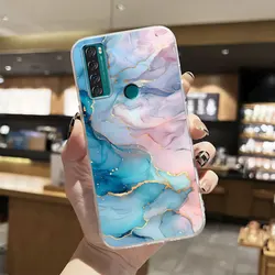 Transparent Shockproof Silicone Soft Phone Case for TCL 20 5G (TM2751)