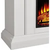 36-Inch Living Room or Bedroom Electric Fireplace, Plug-in Heater, Realistic Wood and Flame Effects, Remote Control, Timer 4