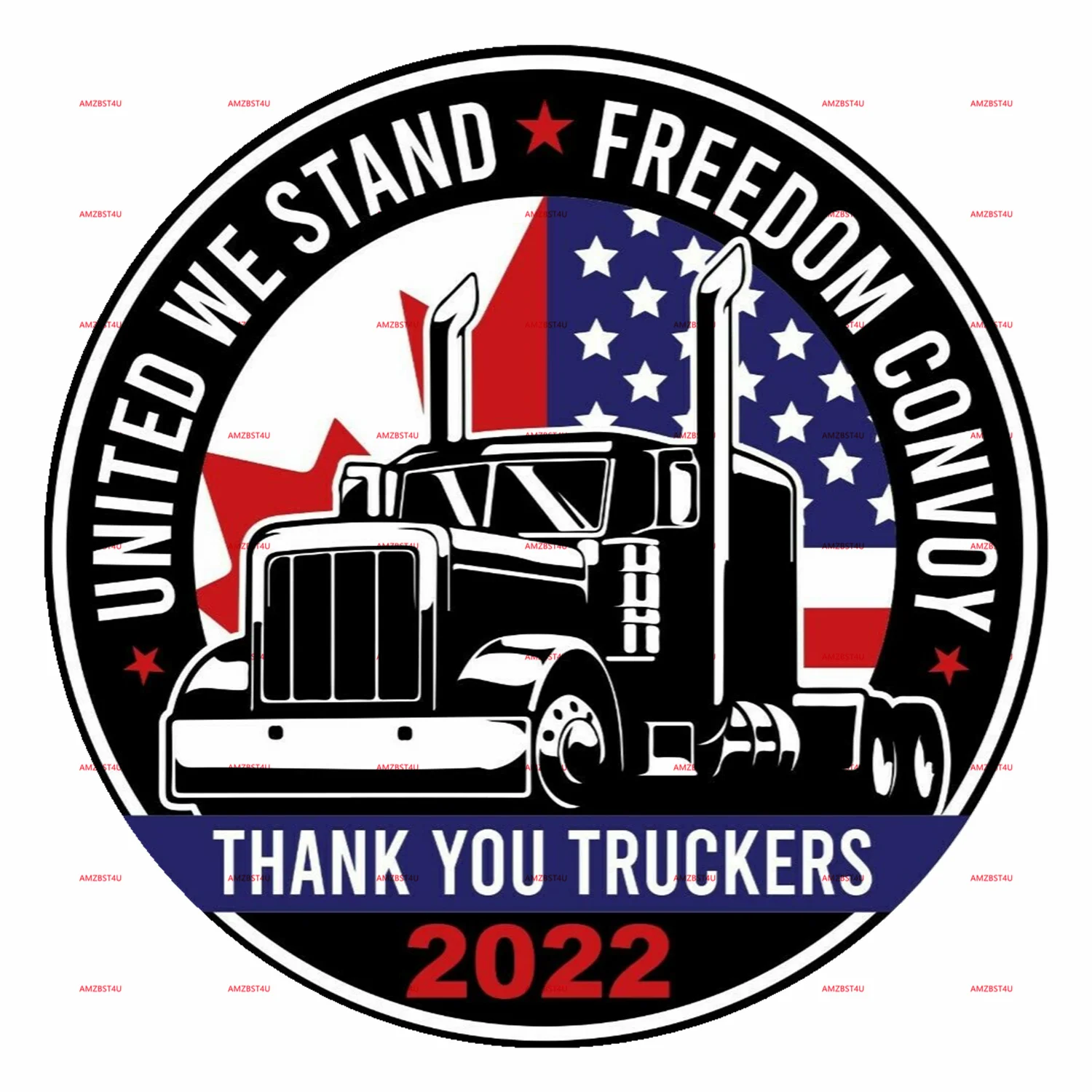 Freedom Convoy Support Our Truckers 2022 Fringe Minority Window Attack
