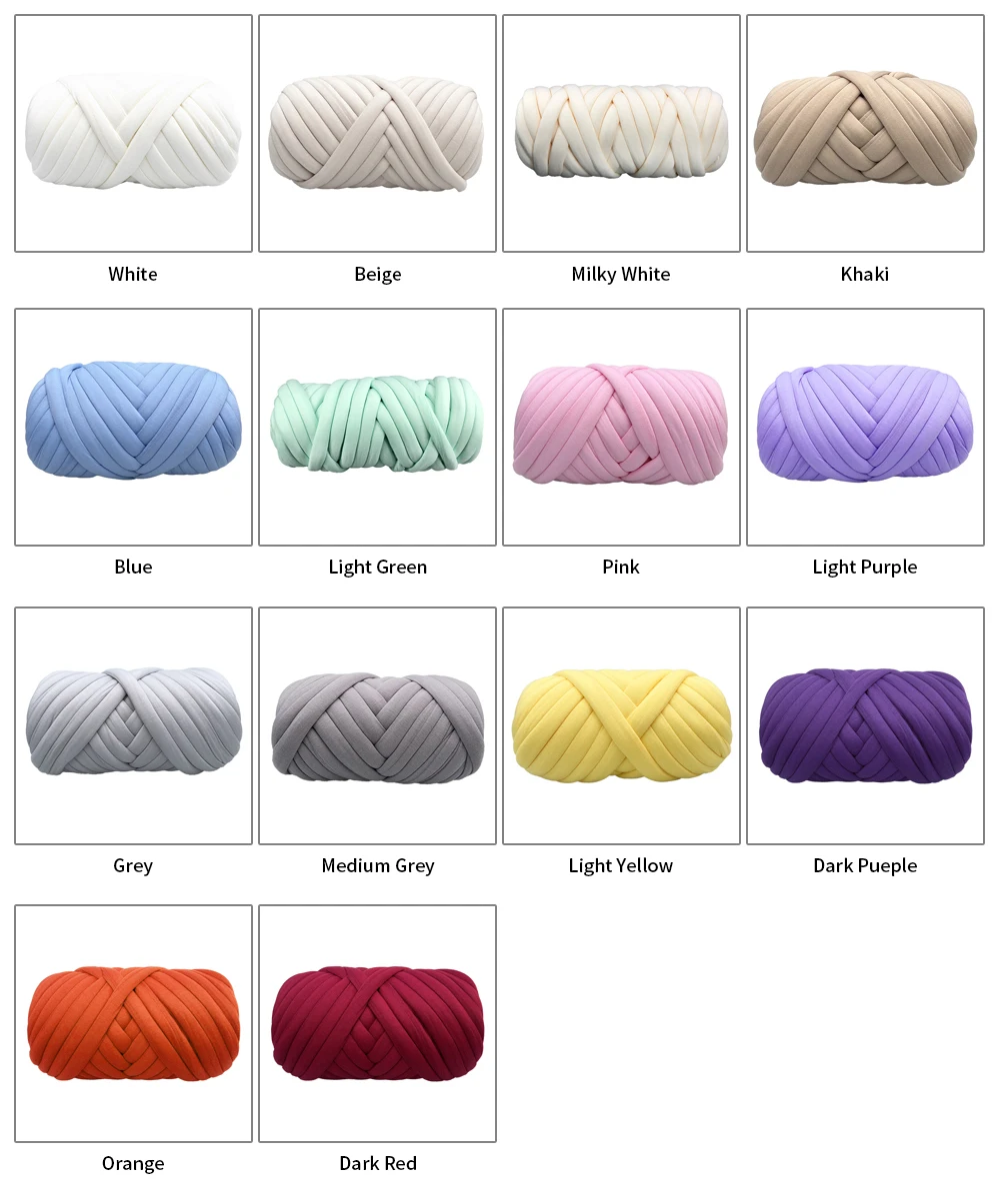 250g/Set Super Thick Soft Chunky Wool Gaint Yarn For Wintery Hat Dolls Glove Blanket At Low Price DIY Bulky Arm Knitting Roving 2