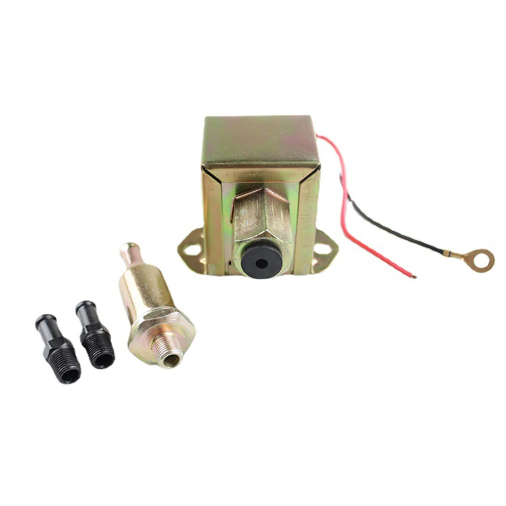 

Diesel Petrol 12V Electric Fuel Pump For Ford Carburetor Facet Red Top Square Electric Fuel Pump 40104 40106 40107 P502