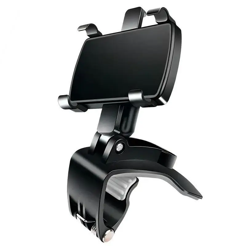 Supporto Universale per Telefono da Auto, Clip per Cruscotto, Supporto GPS per Cellulare, Staffa per Auto