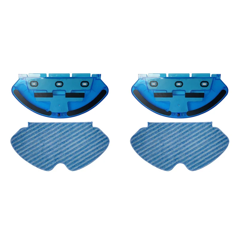 B64B-2X Water Tank Mop Cloth For ROWENTA/Tefal EXPLORER SERIE 60 Robot Vacuum Cleaner Replacement Accessories