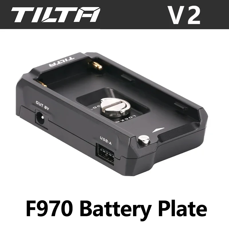 

TILTA TA-BTP2-F970-B F970 аккумуляторная пластина V2 Black L Series аккумуляторная пластина