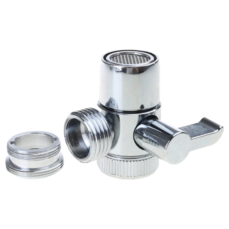 Faucet Diverter Valves Faucet Connector Alloy Sink Splitter Sink Splitter for Kitchen and Bathroom