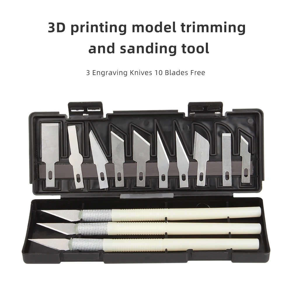 3DSWAY 3D Printer Carving & Trimming Knife Set 4