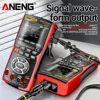 ANENG AOS03 Oscilloscope Multimeter  Output Handheld Battery  LCD Screen Signal Generator Waveform Display Multimeter 5