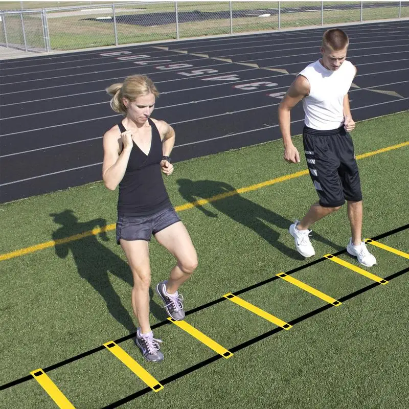 Agility Ladders Nylon Straps Lightweight Speed Training And Sports Flexibility Agility Football Training Energy Ladder Equipment