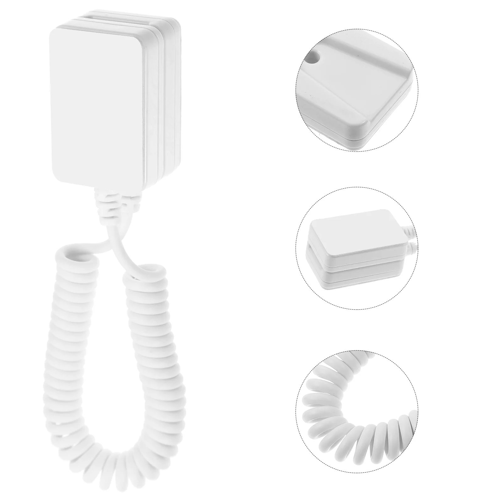

3 Pcs Anti-lost Rope Hook Hooks Plastic Tether Tablet Cable with Adhesive Belt