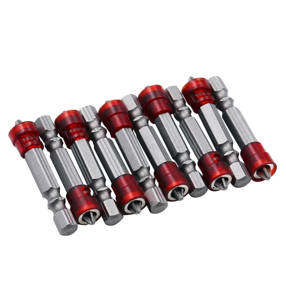 Magnetic Screwdriver Bits 1/4 Inch Cross-head PH2 Hex Shank Bit Electric