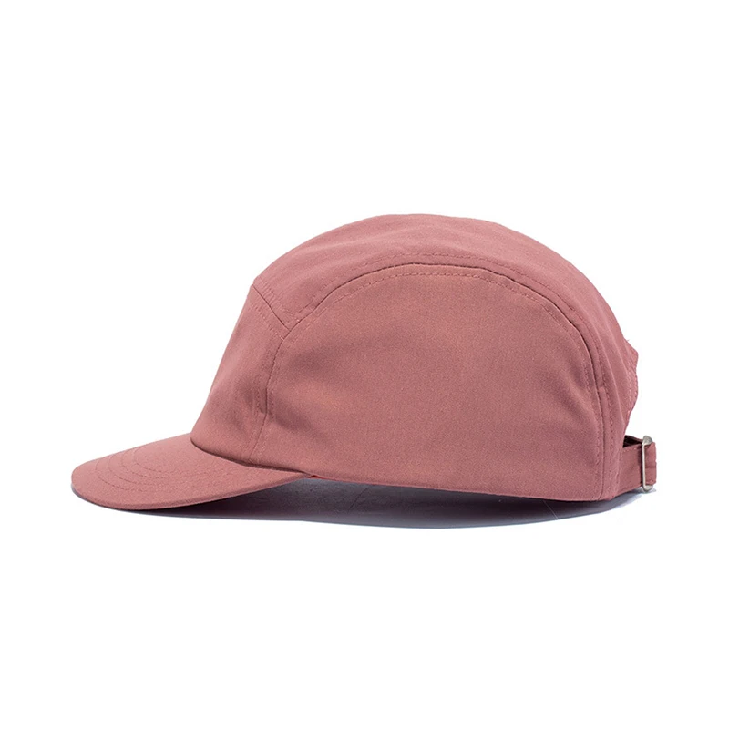 VACIGODEN 숙녀 5 패널 모자 짧은 챙 야구 모자 여성 플랫 빌 캠핑 Gorras 다채로운 로우 크라운 클래식 Gorros