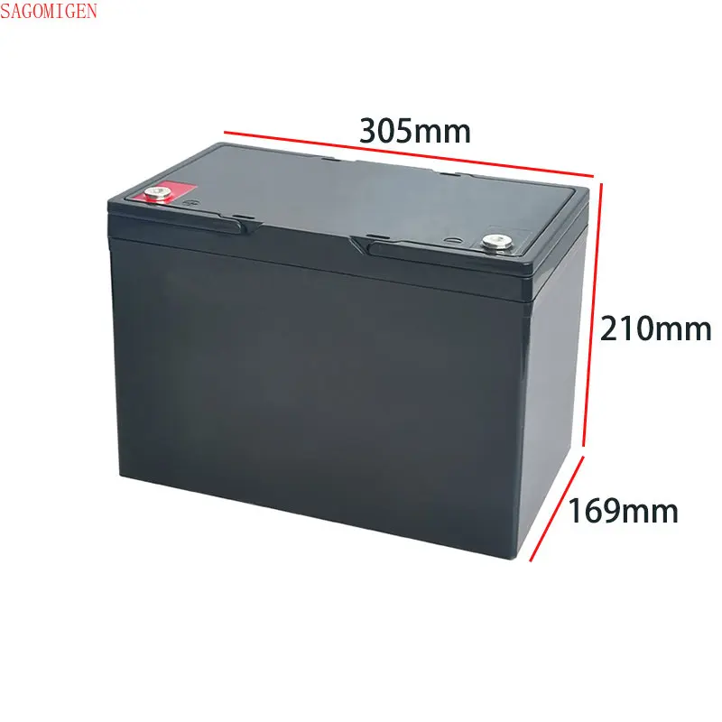 Caixa Plástica da Bateria do rv Pilhas Solares Caixa de Armazenamento 12v 24v 30ah 50ah 90ah 105ah 150 180ah - Image 5