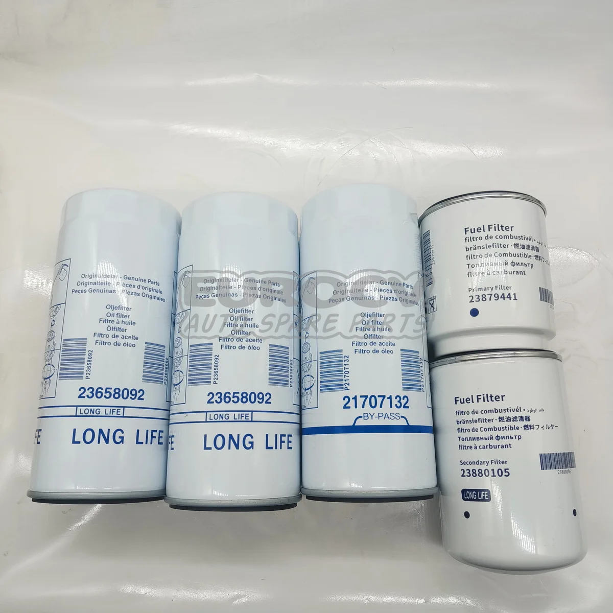 Spare Parts for Volvo Trucks VOE 23658092-9 Engine Filter Kit 23658092 2pcs 21707132 1pcs 23880105 1pcs 23879441