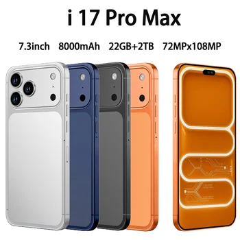 High Quality Silicone Case For i17 Pro Max Android 7.3inch Global Edition 8000mAh Battery mobile phone shell Smart Original