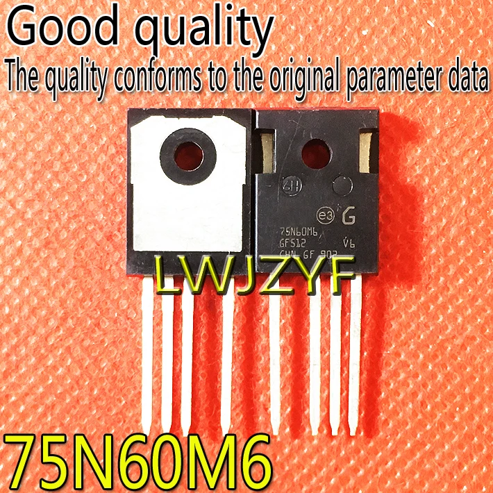 

(1 шт.) Новый 75N60M6 STW75N60M6-4 TO-247-4 MOSFET Быстрая доставка