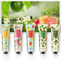 Luxurious Fruity & Floral Hand Cream Set - Moisturizing, Nourishing, and Anti - Aging Treatment (Fruit 5pcs)