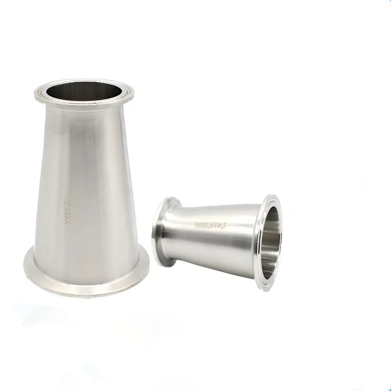Encaixe de Tubulação Sanitário para Cabeça e Cabeça de Carregamento Rápido Tri Redutor da Braçadeira 3a Padrão 51 Mmod64 125 mm Od50.5 125 mm